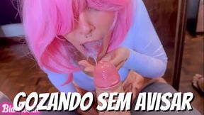 Avisei pra n&atilde_o gozar na minha boquinha!! T&ocirc_ brava