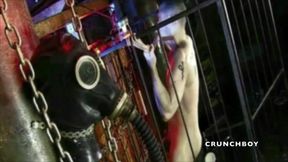 Hard fetish punishment in backroom