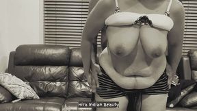 Horny Daughter-in-law Taboo: Indian MILF Fondling Big Tits & Bush Fingering