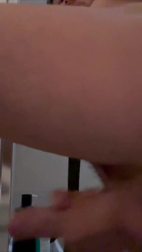 Harry_jen | Gay Slut in the Toilet Plays with Her Hole and Cums for a Fan