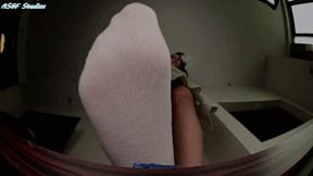 Aspen stinky Giantess SOCK CRUSH!! Pt 2 - MOV