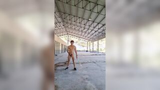 Chinese draining off outdoor