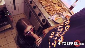 Lullu Gun's Playful Encounter with a German Delight