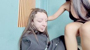 SWALLOW THE BRAZILIAN MOREN'S FEET WITHOUT ANY MERCY - BY AYSHA BANE - CLIP 2