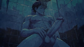 Gay Male Audio Fantasy: Jerking Off While Friend Watches