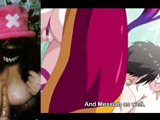 Sexy elves having sex with a human and getting preggy - Anime Youkoso Sukebe Elf no Mori e Ep1