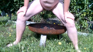 Pissed in the neighbor's fire bowl