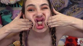 ziva fey - nude super squished silly face