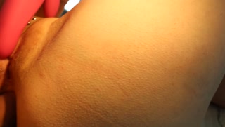 Hot blond MILF gets Doublepenetration and Anal Creampie with real Orgasm