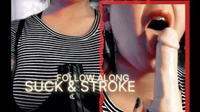 Follow Along Suck and Stroke
