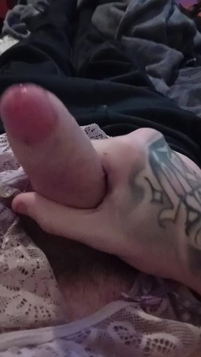 Cumming in Ex girlfriend Panties