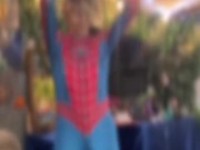Tom Holland SpiderMan Bulge leaks Exposed Dick print Cumming TomHolland Spider Man cock porn gay