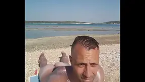 Naked FKK Boys 18+ Enjoy Steamy Beach Anal Action Together