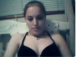 Upset webcam girl finally agrees to show off her boobs