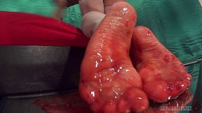 Strawberry Crush Nylon Feet