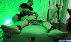 Bear Matt Bound Scott Hardy For A Cock Edging Session