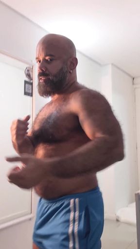 (raw Video) POV Naughtybearbr Vs You
