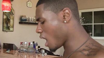 Cute chap gets his BBC sucked by a perverted next door buddy