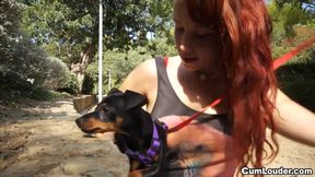 Spanish girl pounds a big Cock in wet Pussy