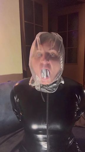 Tight Plastic Bag and Latex