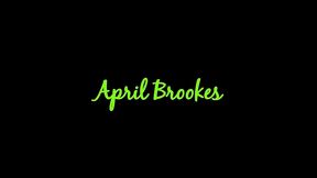 april brookes gives ralph long sock handjob facial