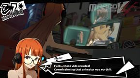 [P5] Futaba in her room