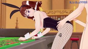 Diane & Elizabeth Lioness Bunny Girls Intense 3D Hentai Sex Marathon