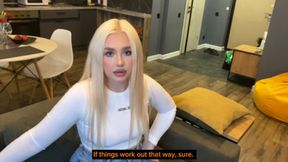 Thirsty sis refuses to swallow my fat prick &mdash;  begs for my hard cock&#x1F346; alone