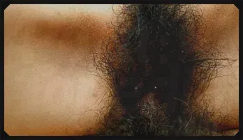 Miu Shinohara caresses her hairy pussy