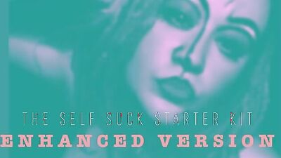 A kinky enhanced video on how to suck your own cock