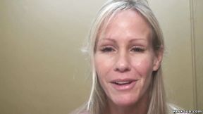 ”COUGAR trainee ravaged bent over table”