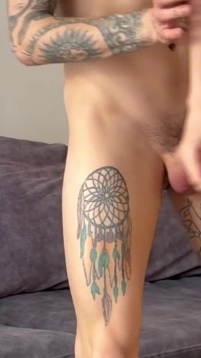 Straight Guy Gets Mone From a Stranger on the Street and Tries on Himself for the First Time First Part