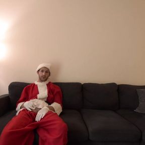 Santa Has a Huge Cock Christmas Gift POV