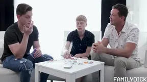 Caleb Anthony, Jay Tee And Pierce Paris - Little Calebs Poker Loser Fucks