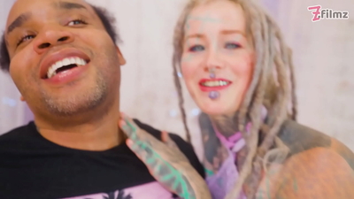 Tattooed babe BBC ANAL fuck - deepthroat, ATM facial cumshot