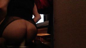 Sissy Joslin Anal Fucking a Dildo