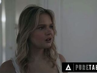 Inexperienced Tiny Blond Shook By StepFam