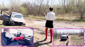 IRINA HARD STUCK LATE TO WORK_4K FULL VIDEO 26 MIN