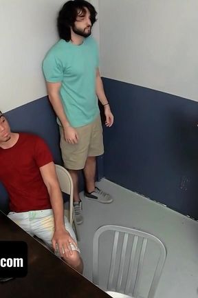 Young Perps - Latino Stud Fills His White Friends Asshole With Cum After Huge Black Officer Bred Him