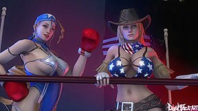 Tina Armstrong In Tag Team America: 4th Of July Special