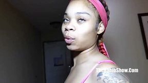 Ebony Teen Oral Goddess: 19-Year-Old Nasty Dick Sucker
