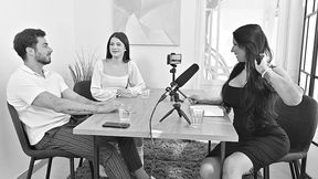 hidden fantasies chapter 2: jolee love gives the gift of cock to sophie weber during dp gangbang gp3381