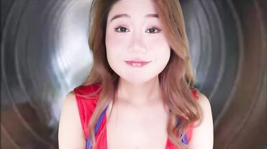 Gushing Hot Girl Trapped In AC Duct Role Play With Oil Ear Massage