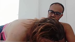 Even Shoving the Log Into His Anus.