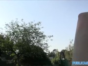 PublicAgent BIg natural boobs fucked in public
