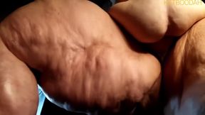 Awesome Body Worship Slow Mo Ssbbw Goddess Big Hanger Tits And Super Belly Play