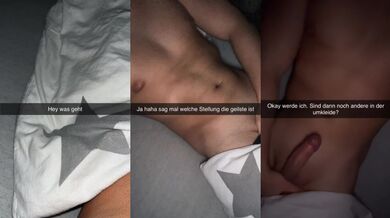 German Cheerleader wants to fuck Classmate on Snapchat