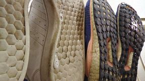 Queen Hanna and Mistress Jane - Lick the dirt and spit off their shoes!