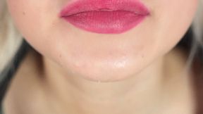 Khaleesi - Mouth Fetish - She Smacks Her Lips And Show Tongue - Part 2 - 4K