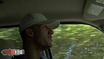 Hot bitch with short hair deeply fucked by a huge cock